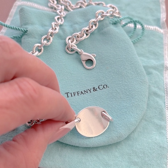 Authentic Return to Tiffany sterling silver tag necklace - Picture 3 of 7